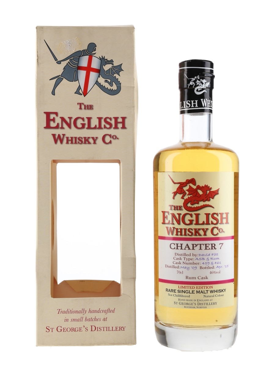 English Whisky Co. Chapter 7 Bottled 2015 - Rum Cask 70cl / 46%