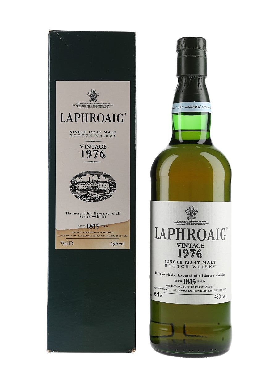Laphroaig 1976 Limited Bottling 75cl / 43%