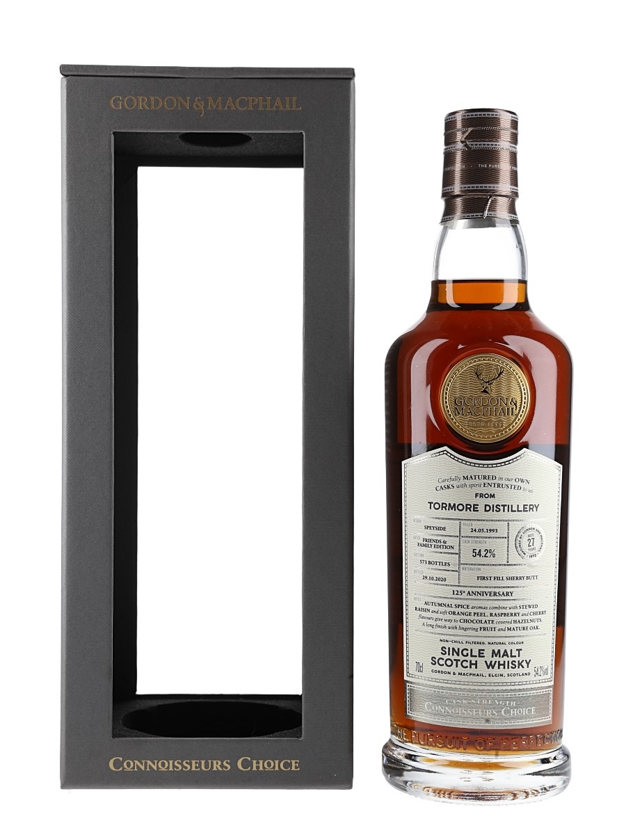 Tormore 1993 27 Year Old Connoisseurs Choice - Lot 154431 - Buy