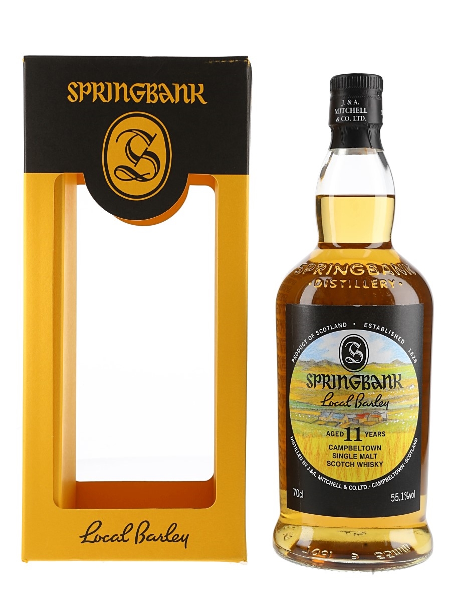 Springbank 2011 11 Year Old Bottled 2022 - Local Barley 70cl / 55.1%