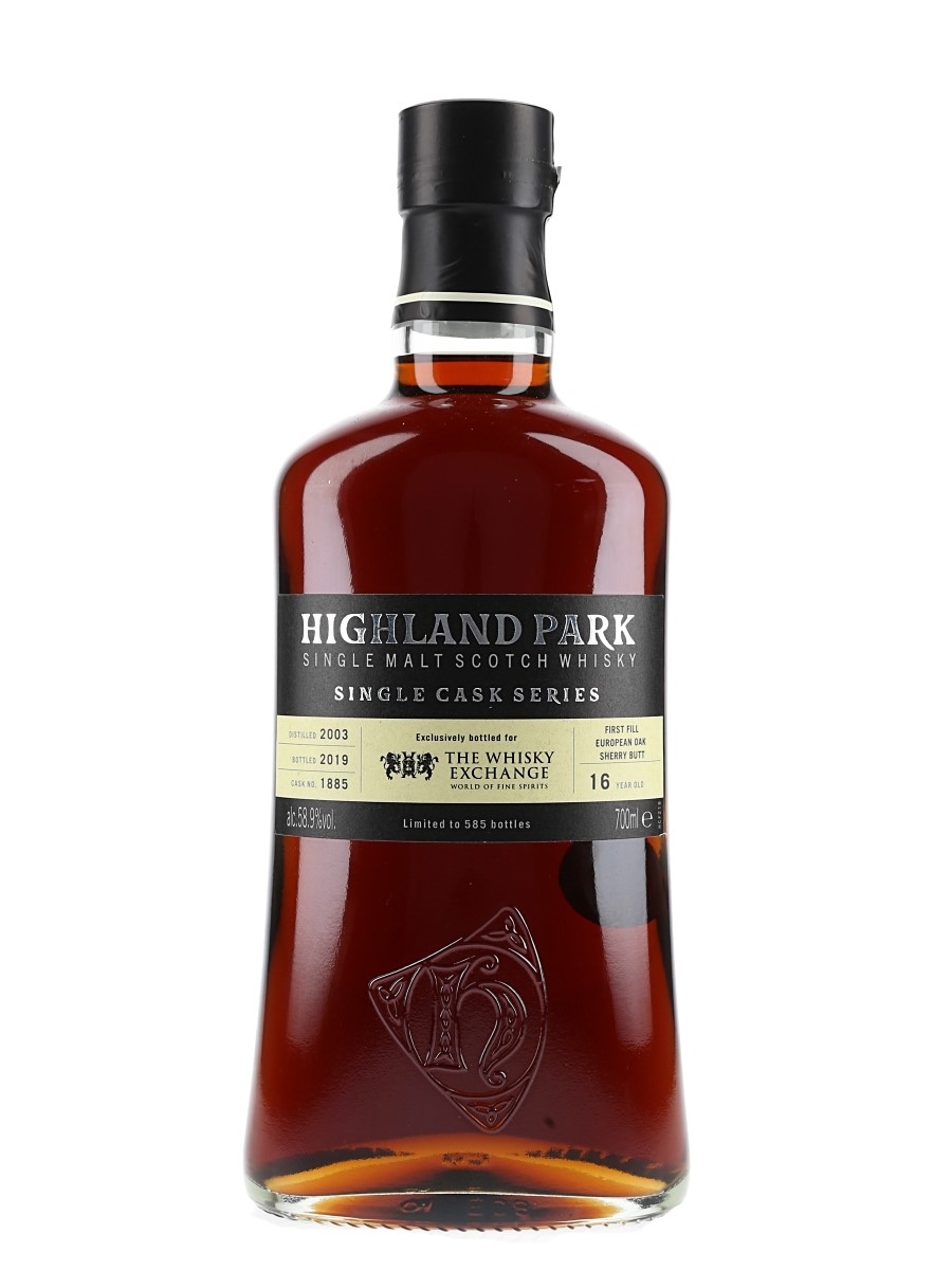 Highland Park 2003 16 Year Old Single Cask 1885 - Lot 157338 - Buy