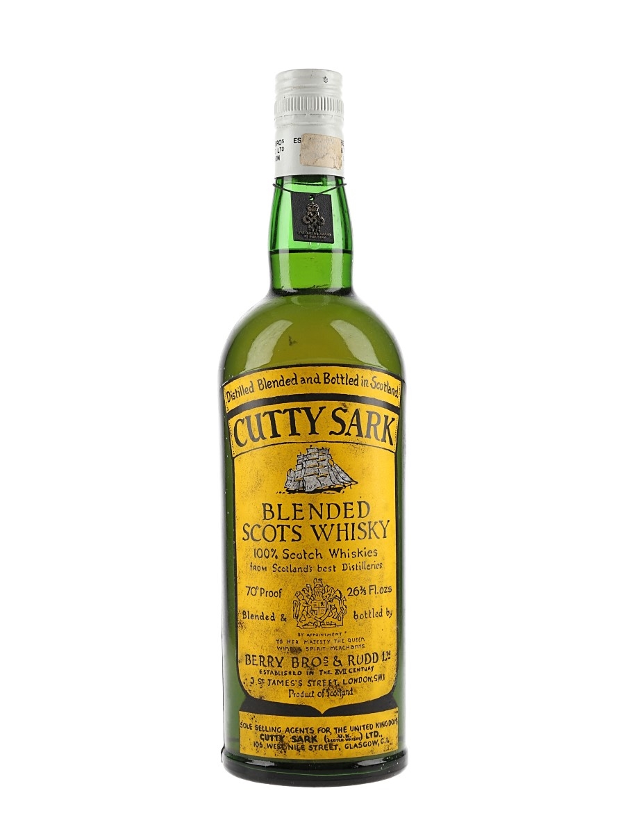 Cutty Sark Bottled 1970s 75.7cl / 40%