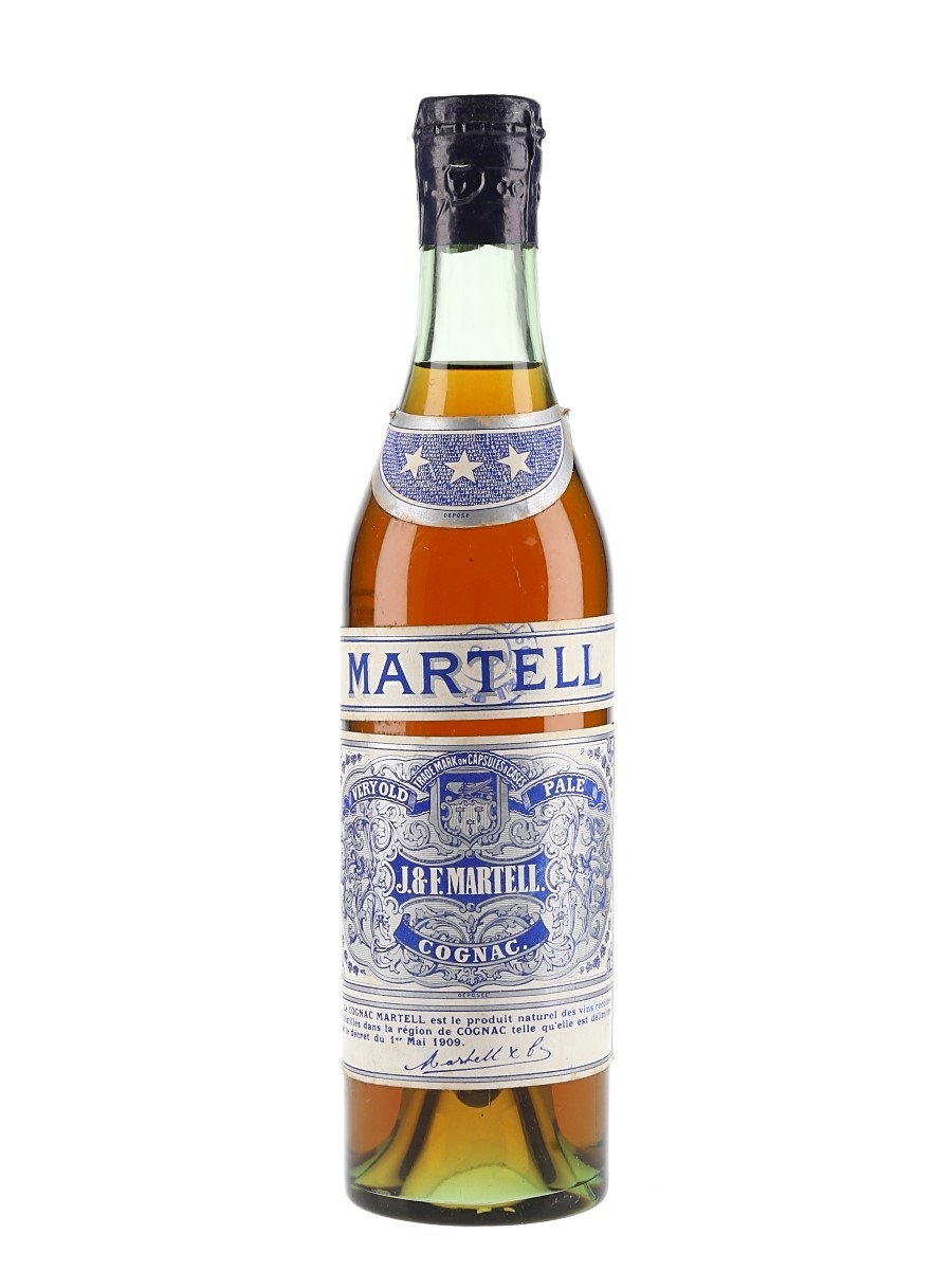 Martell 3 Star VOP Spring Cap Bottled 1950s 35cl / 40%
