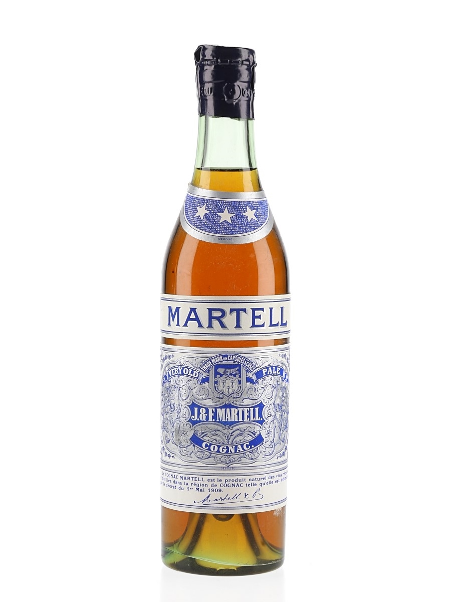 Martell 3 Star VOP Spring Cap Bottled 1950s 35cl / 40%
