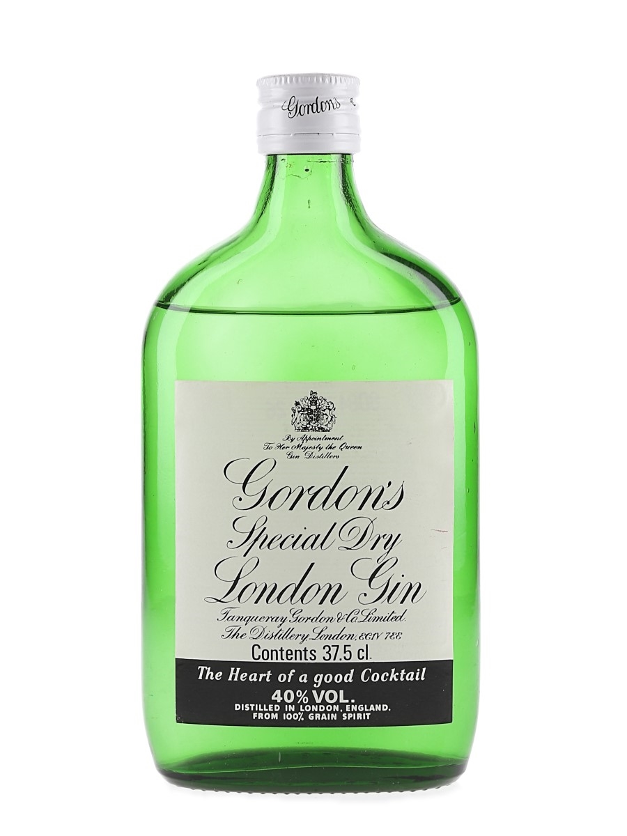 Gordon's Special Dry London Gin Bottled 1980s-1990s 37.5cl / 40%