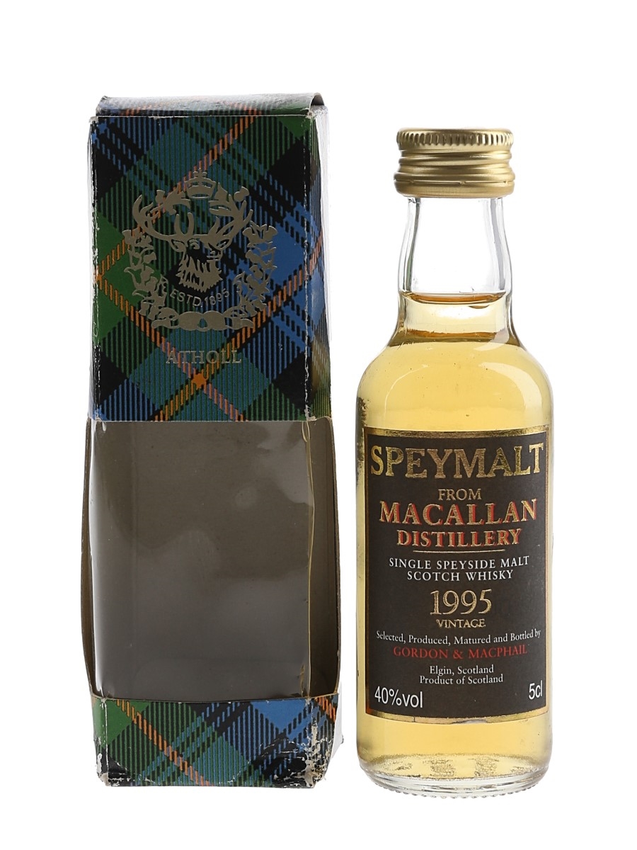 Macallan 1995 Speymalt Bottled 2000s - Gordon & MacPhail 5cl / 40%