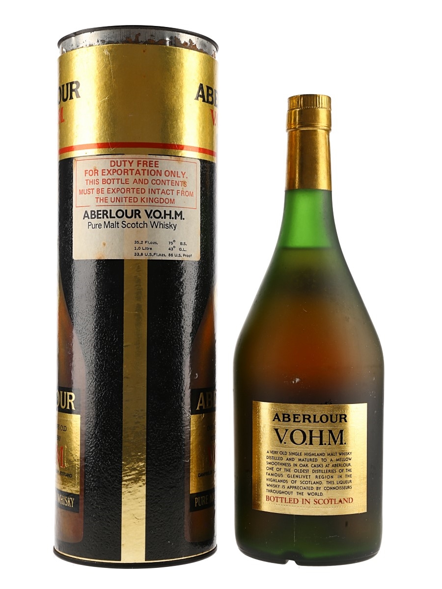 ABERLOUR 10年V.O.H.M ウイスキー