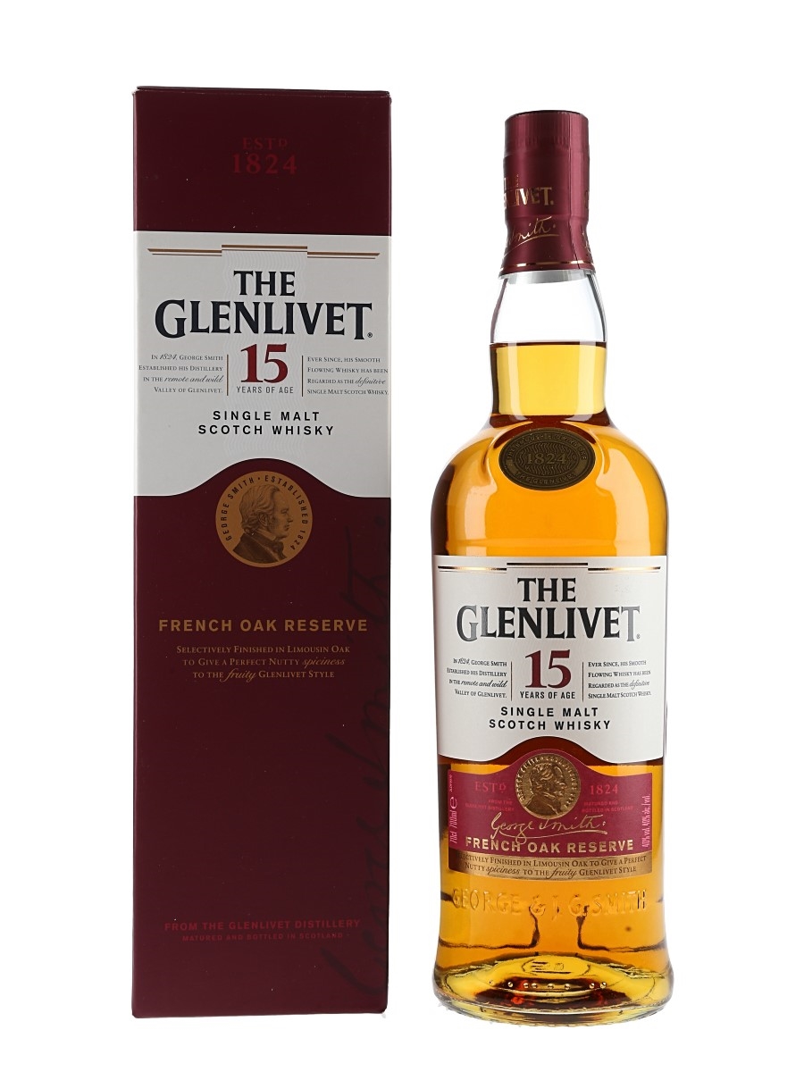 Glenlivet 15 Year Old French Oak Reserve Bottled 2020 70cl / 40%