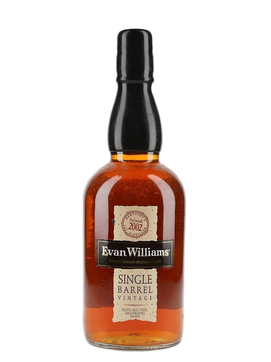 Evan Williams 2002 Single Barrel Bottled 2011 70cl / 43.3%