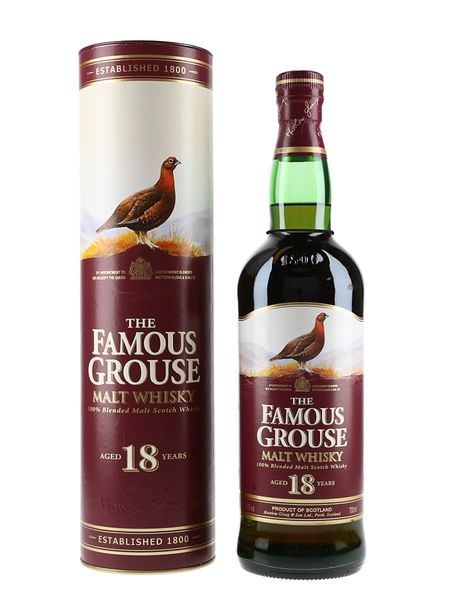 Famous Grouse 18 Year Old  70cl / 43%
