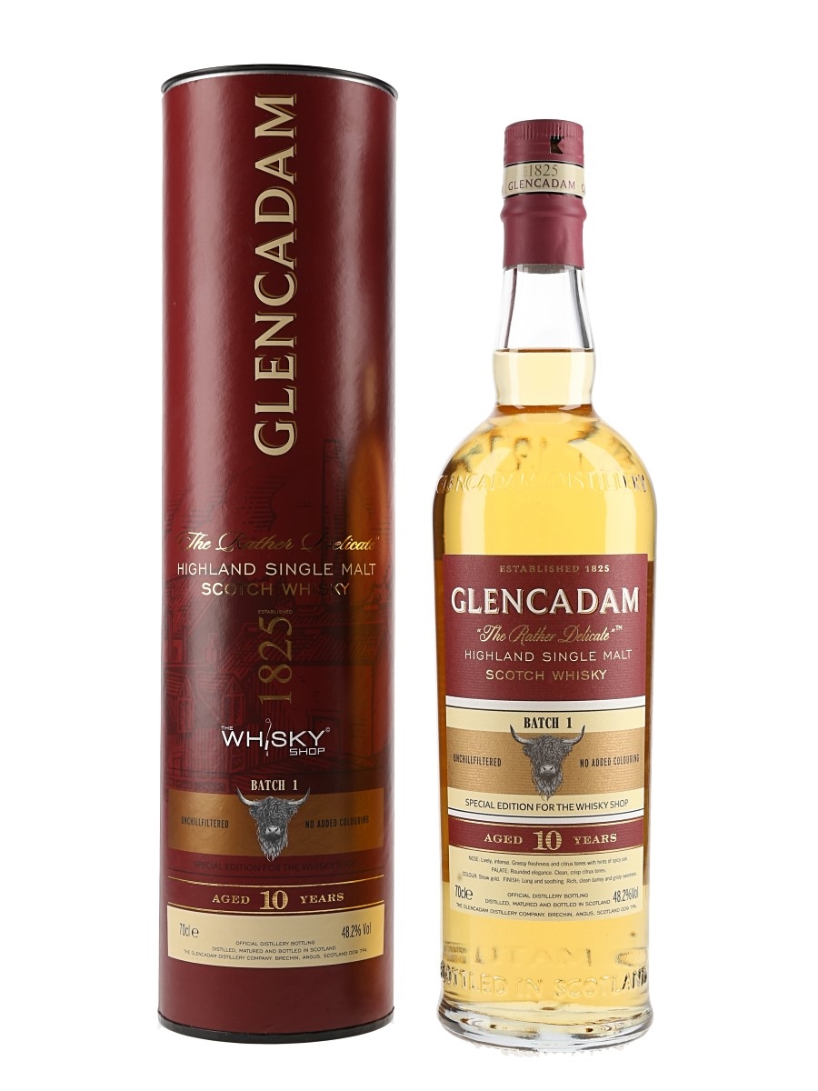 Glencadam 10 Year Old Batch 1 Bottled 2017 - The Whisky Shop 70cl / 48.2%