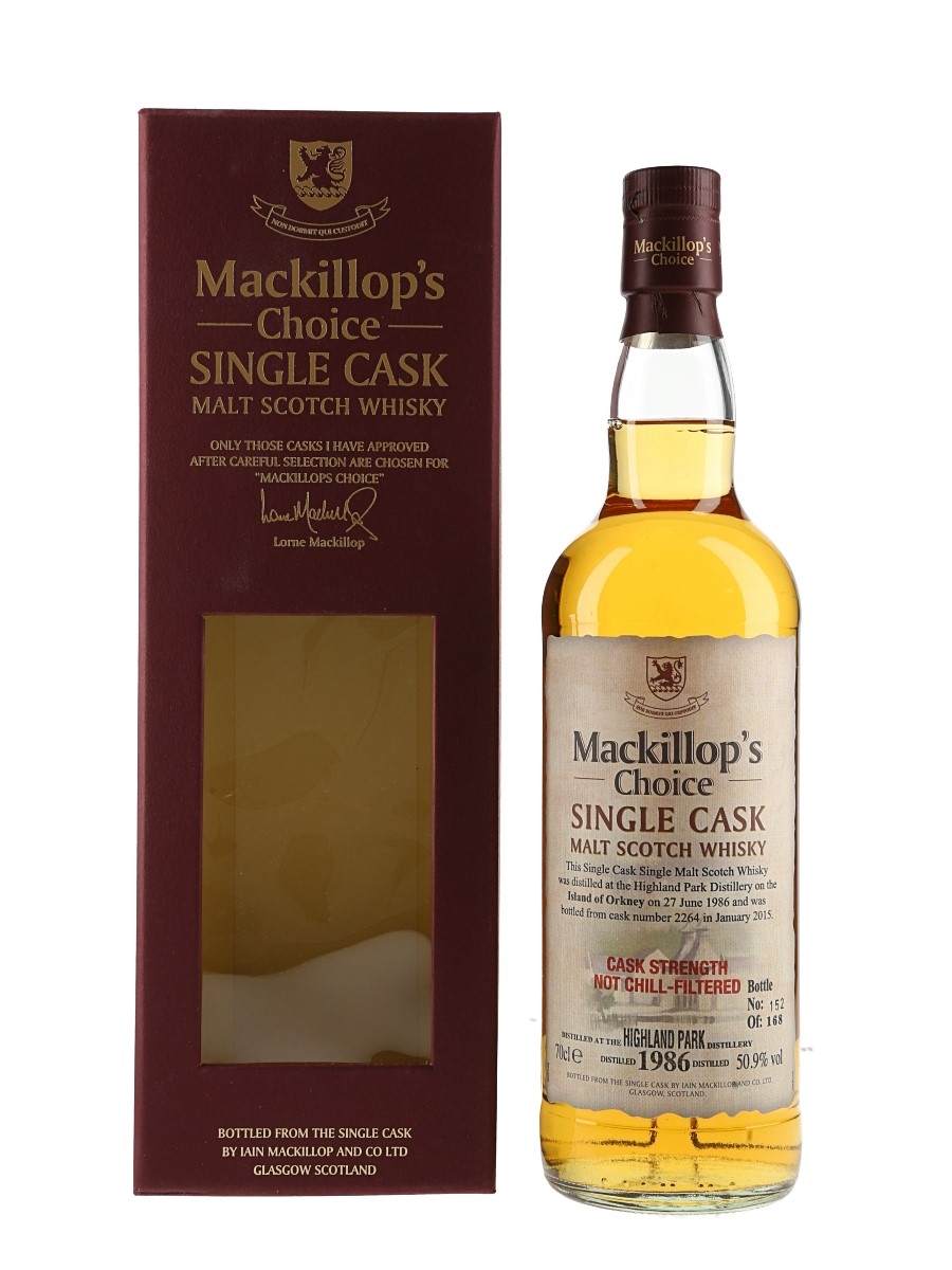 Highland Park 1986 28 Year Old Mackillop's Choice 70cl / 50.9%