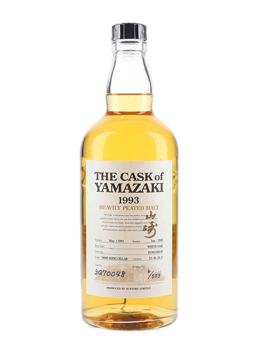 Yamazaki 1993 Heavily Peated Cask 3Q70048 Lot 154459 Buy Sell