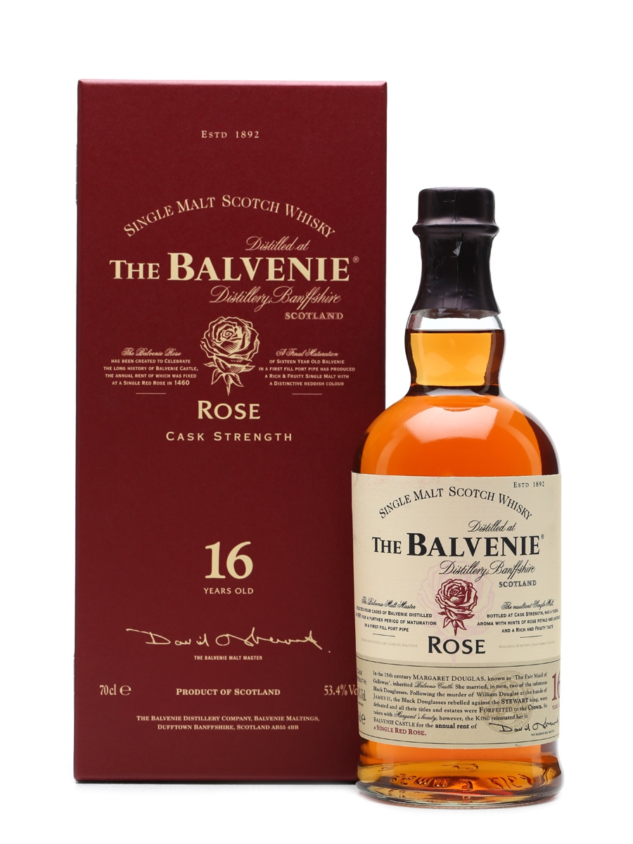 Balvenie Rose 16 Years Old First Release 70cl / 53.4%
