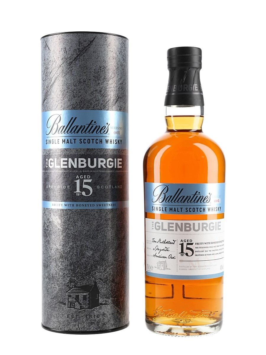 Glenburgie 15 Year Old Bottled 2017 - Ballantine's Series No.001 70cl / 40%