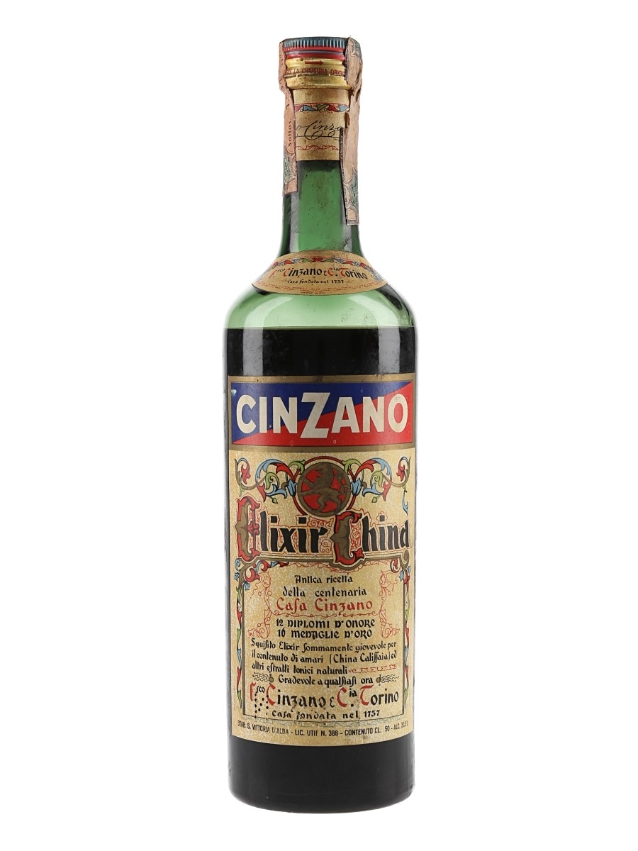 Cinzano Elixir China Bottled 1960s-1970s 50cl / 30.5%