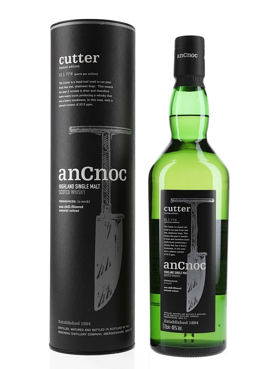 AnCnoc Cutter Knockdhu Distillery Company 70cl / 46%