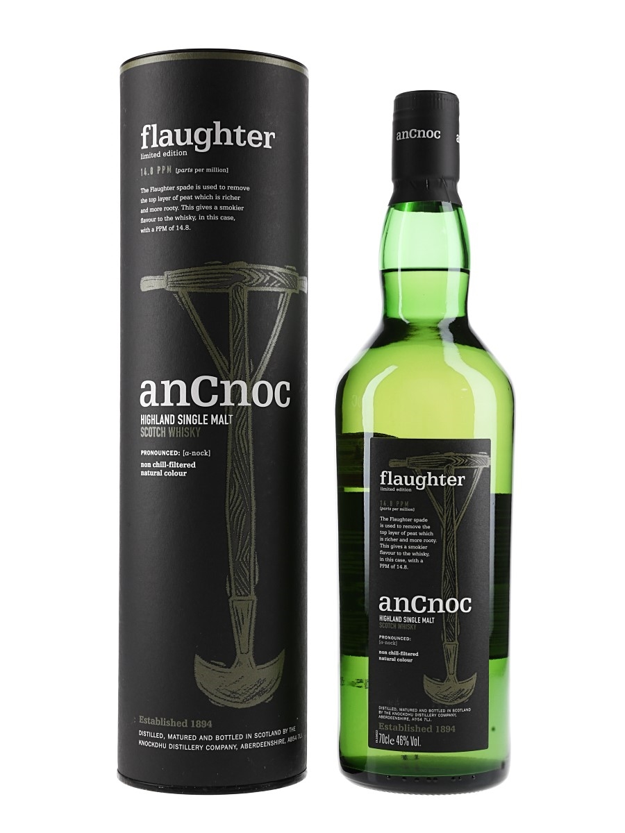 AnCnoc Flaughter Knockdhu Distillery Company 70cl / 46%