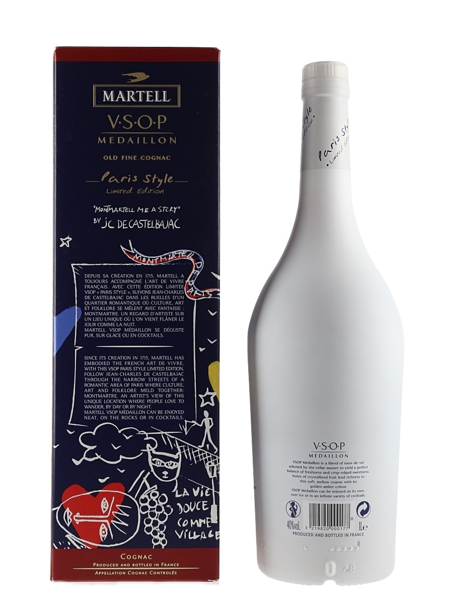 Martell Medaillon VSOP Paris Style - Lot 154612 - Buy/Sell Cognac