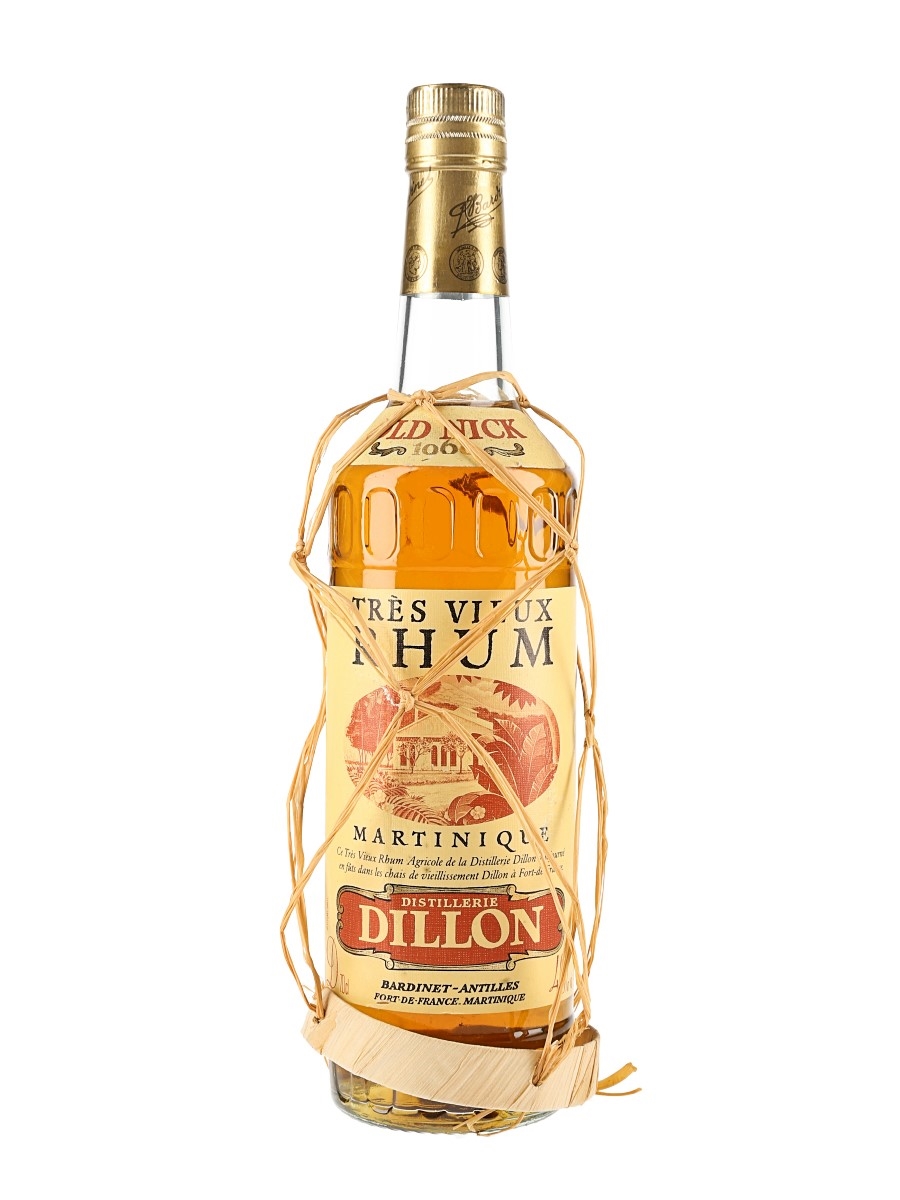 Dillon Old Nick 1969 Tres Vieux Rhum Bottled 1990s - Bardinet-Antilles 70cl / 40%