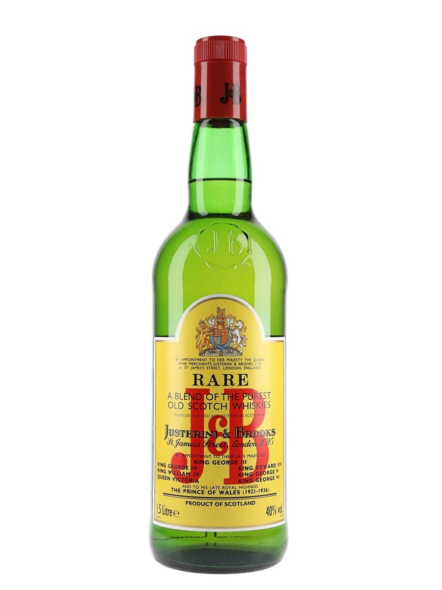 J&B Rare Bottled 1980s-1990s 150cl / 40%