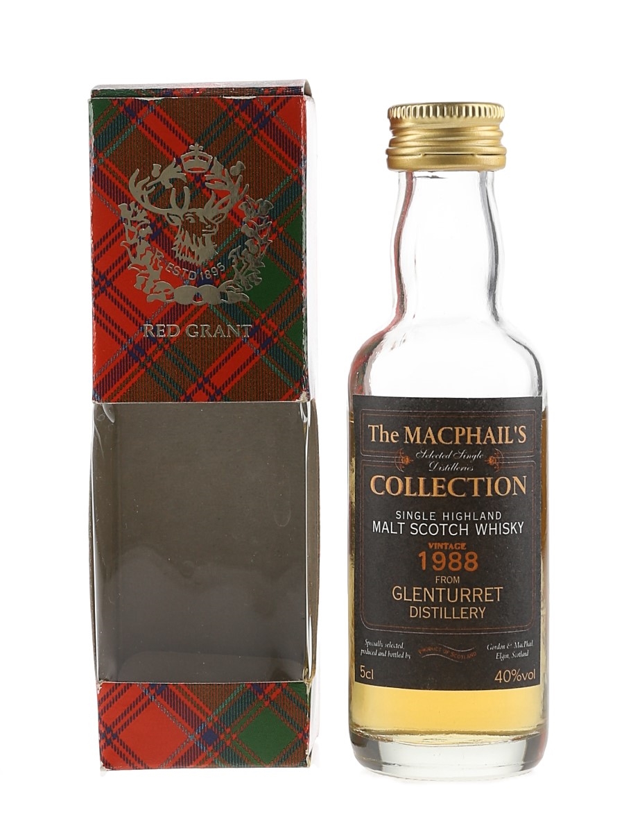 Glenturret 1988 Bottled 2000s - The MacPhail's Collection 5cl / 40%