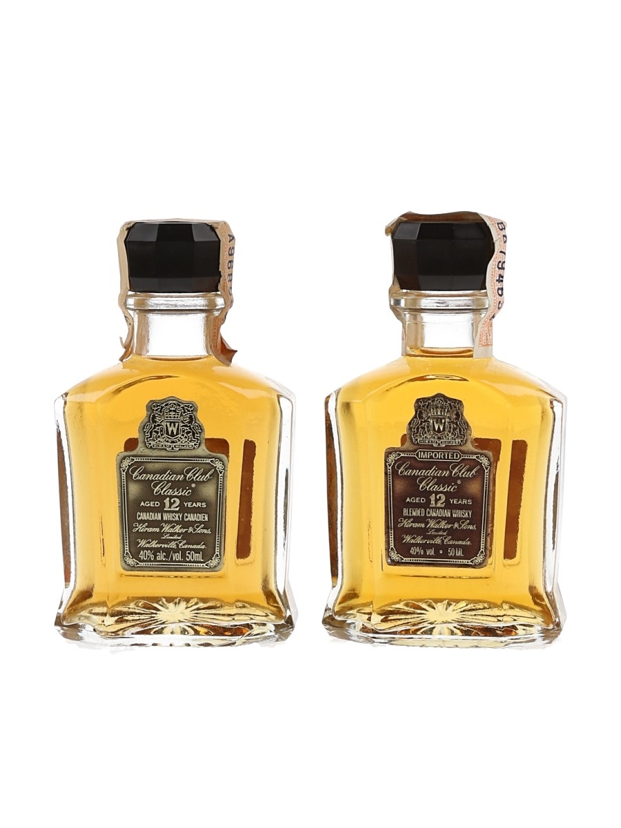 Canadian Club Classic 12 Year Old 1972 & 1974 - Lot 154962 - Buy/Sell ...