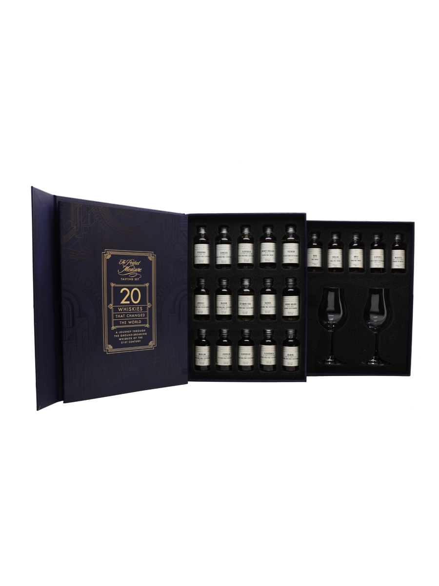 20 Whiskies That Changed The World Tasting Set The Whisky Exchange - The Perfect Measure 20 x 3cl