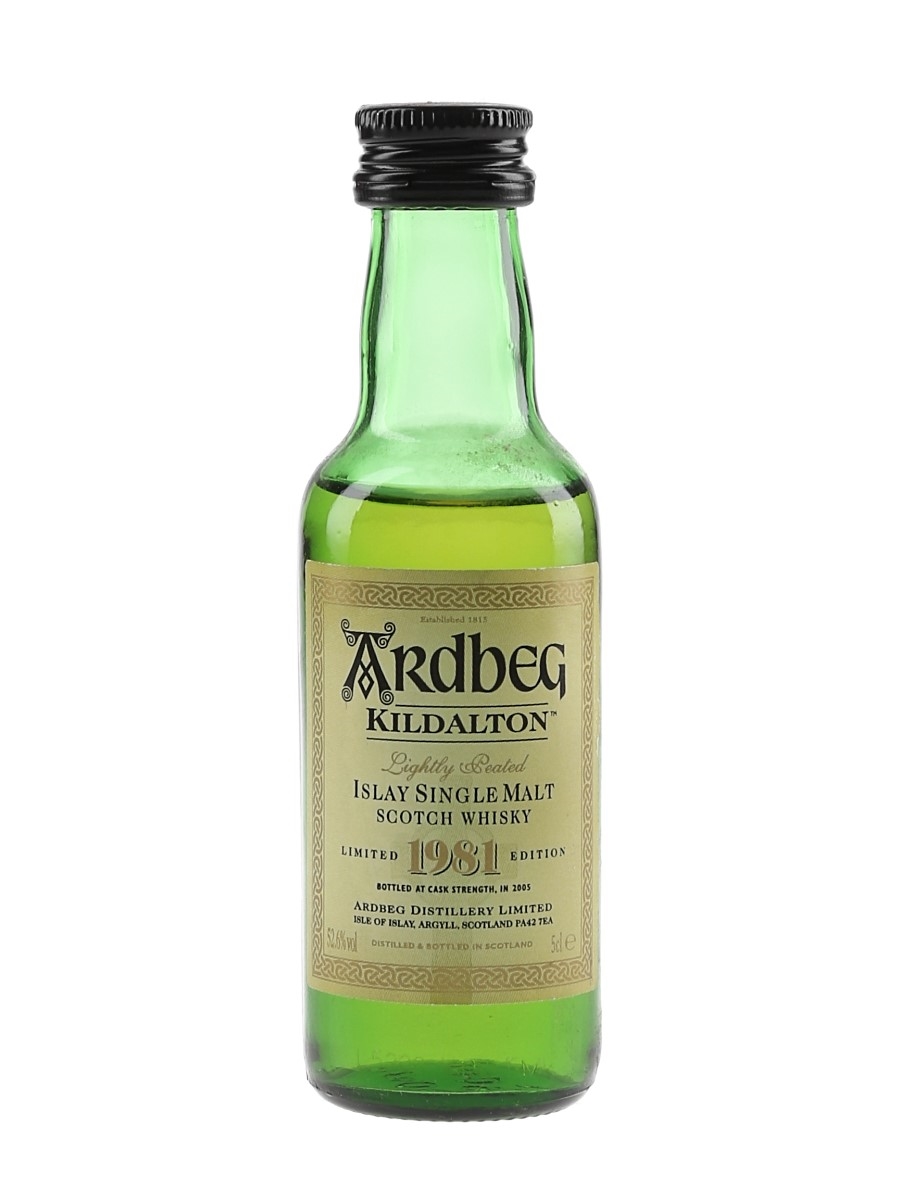 Ardbeg Kildalton 1981 Bottled 2005 5cl / 52.6%