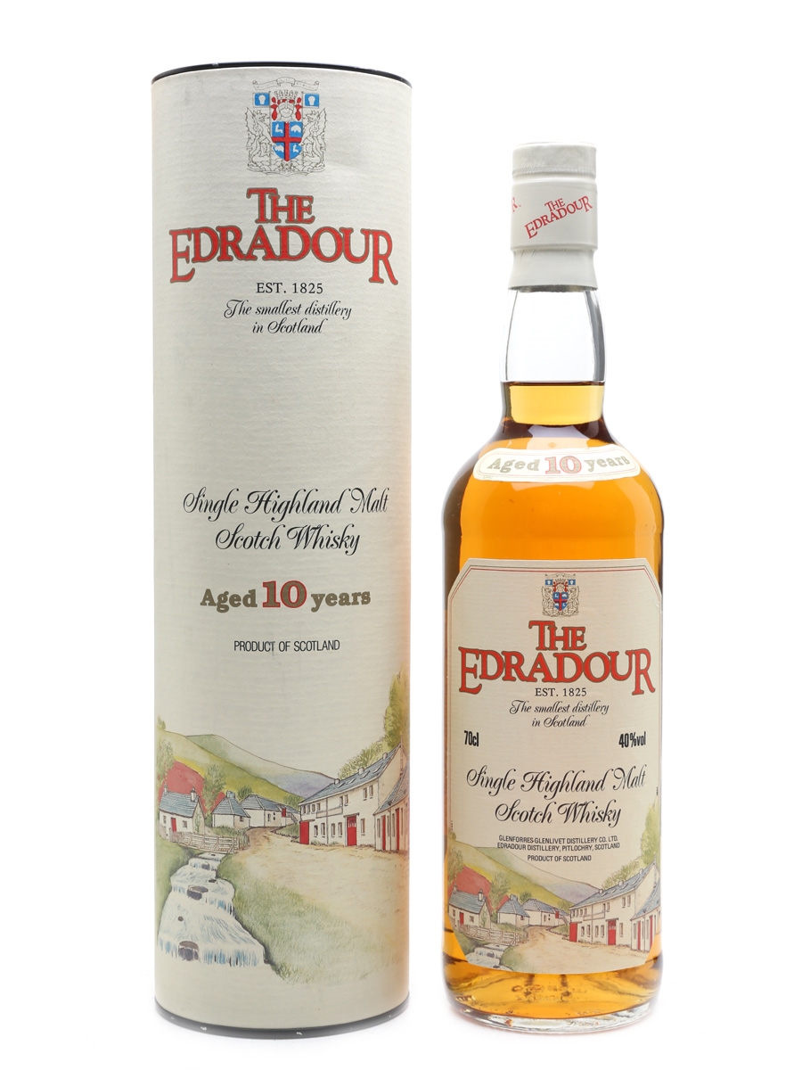 Edradour 10 Year Old Bottled 1980s 70cl / 40%