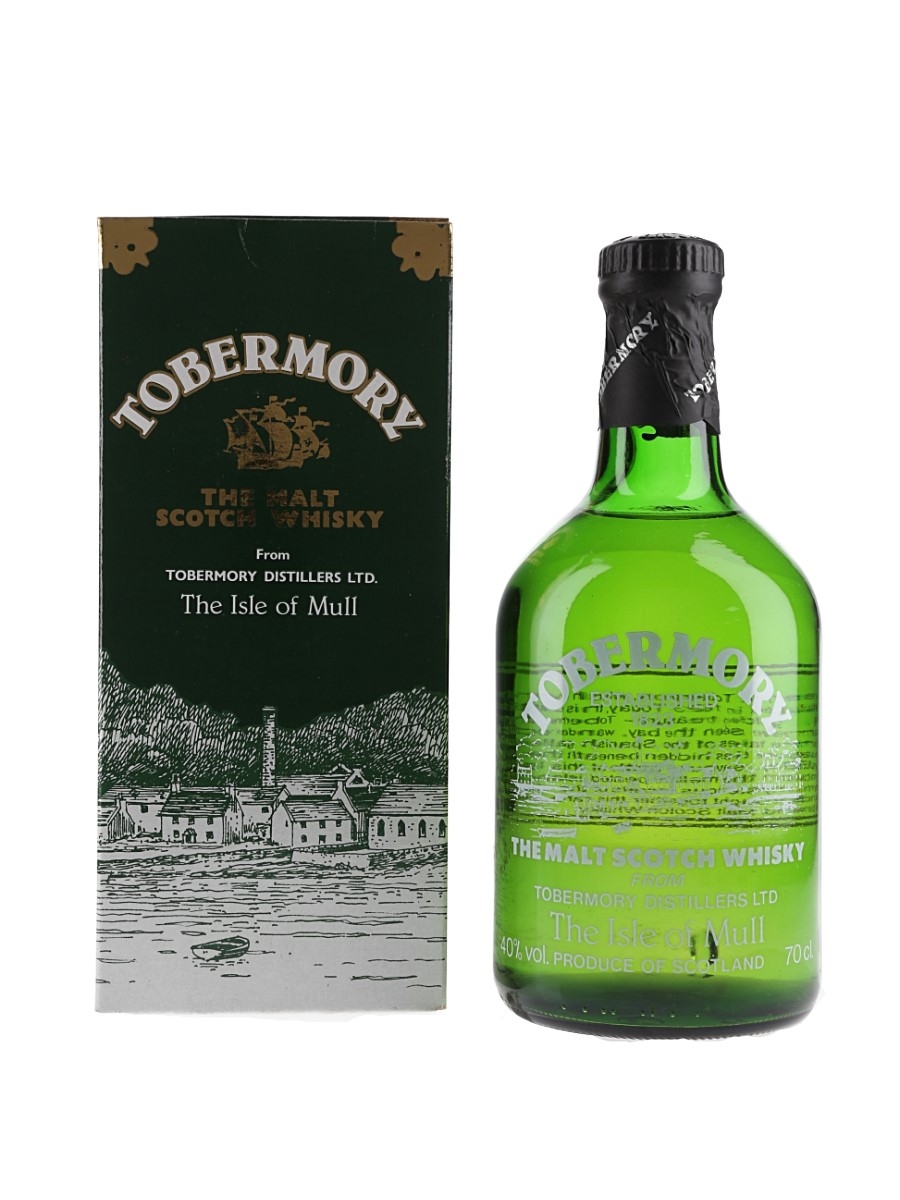 Tobermory Bottled 1980s - Screen Printed Label 70cl / 40%