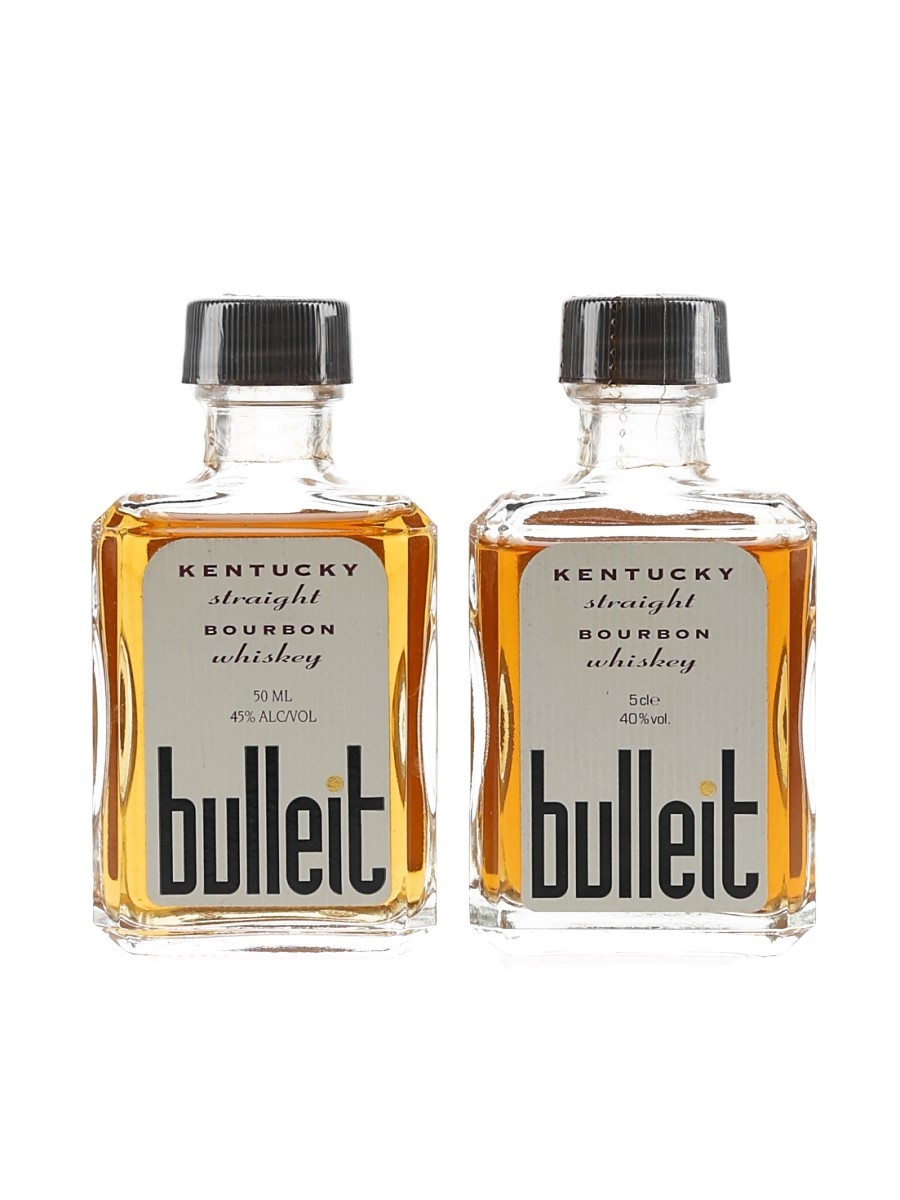 Bulleit Bourbon Bottled 1990s 2 x 5cl