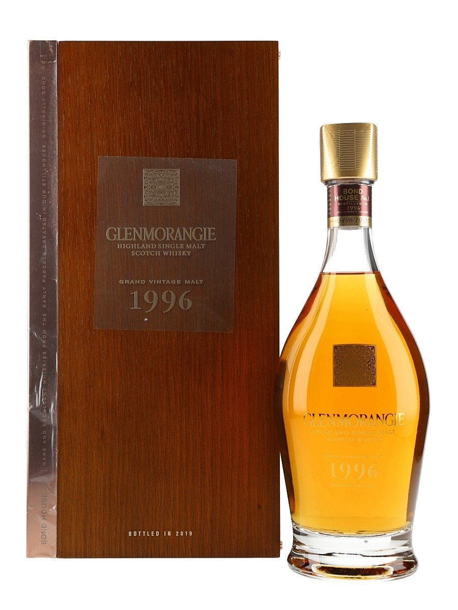 Glenmorangie 1996 23 Year Old Grand Vintage Malt Bottled 2019 - Bond House No.1 70cl / 43%