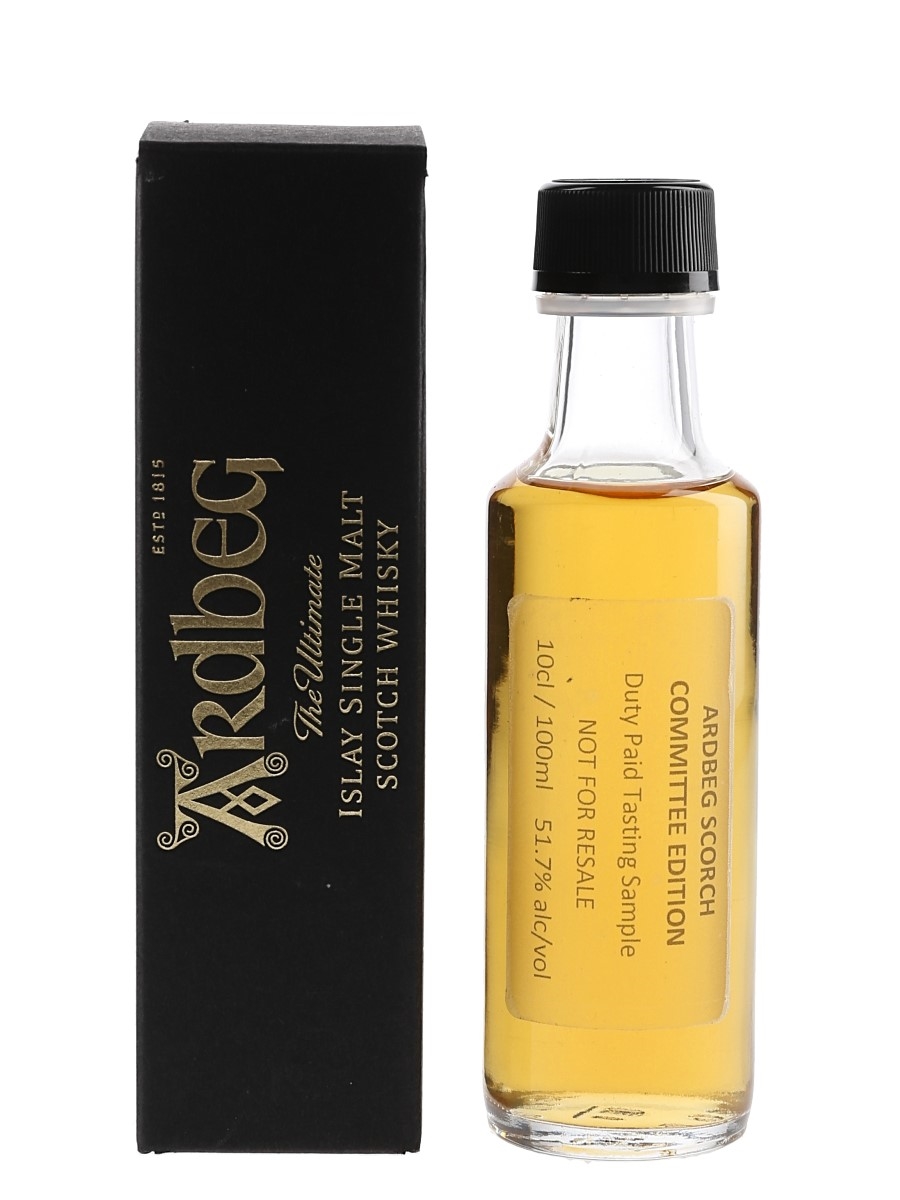 Ardbeg Scorch Committee Release 2021 - Trade Sample 10cl / 51.7%