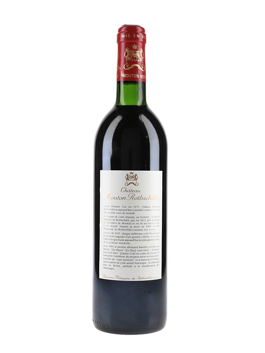 1989 Chateau Mouton Rothschild - Lot 159003 - Buy/Sell