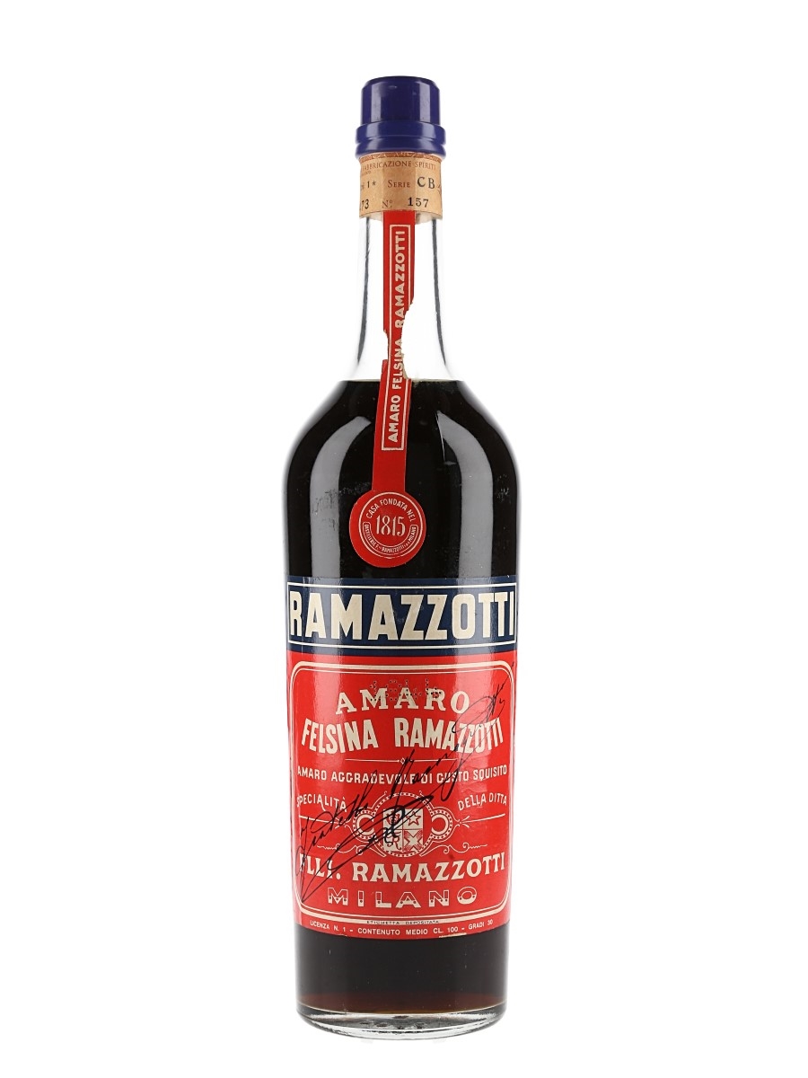Ramazzotti Amaro Bottled 1940s-1950s 100cl / 30%