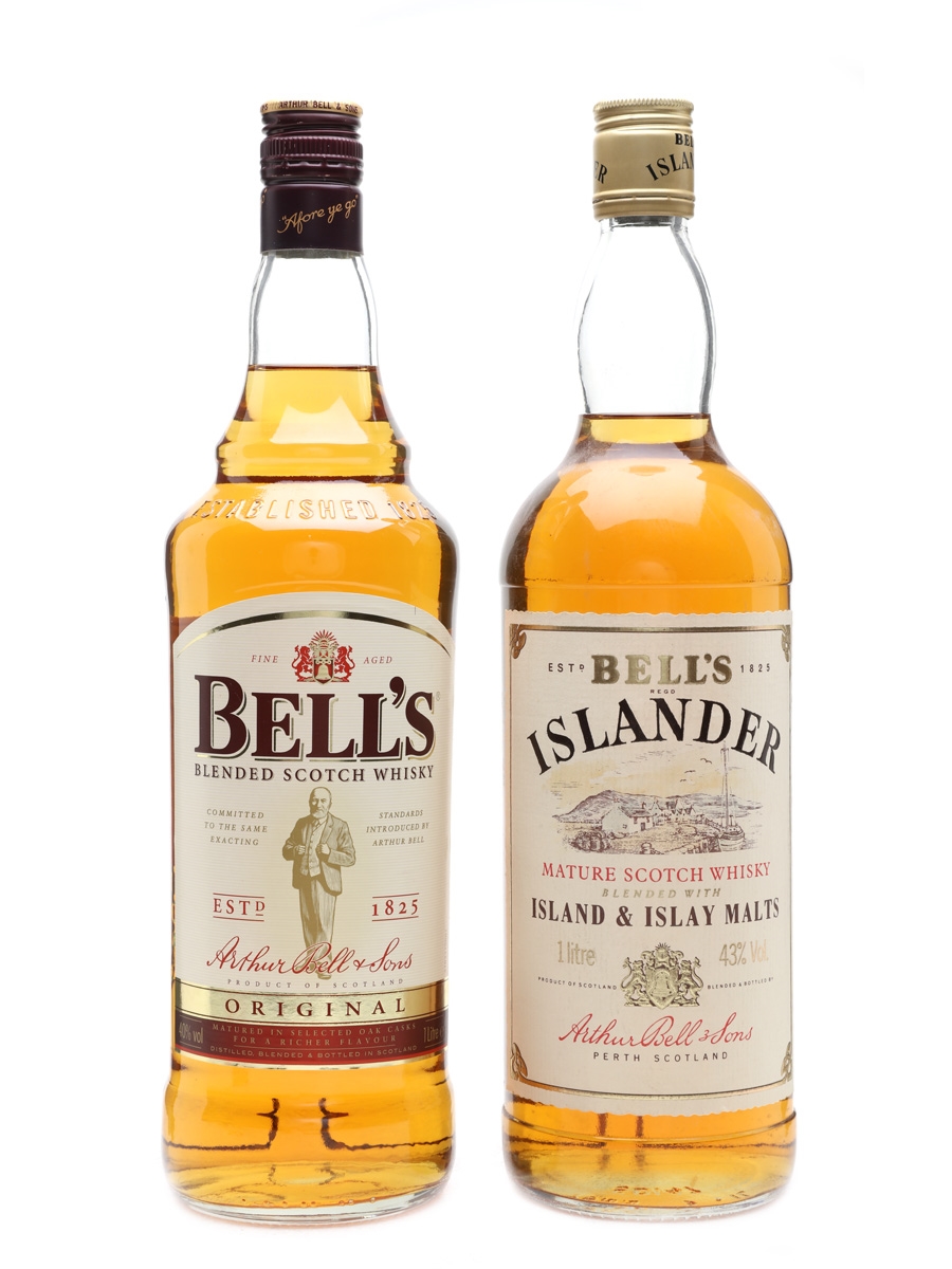 Bell's Islander & Bell's Original Blended Scotch Whisky  2 x 100cl / 41.5%