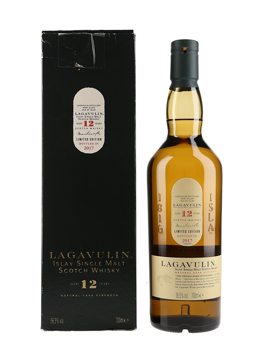 Lagavulin 12 Year Old Natural Cask Strength Special Releases 2017 70cl / 56.5%