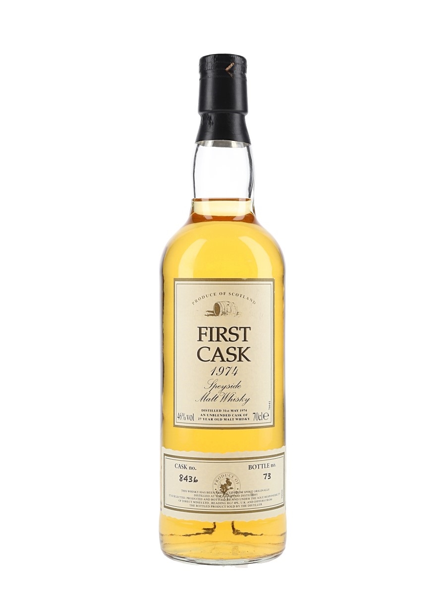 Linkwood 1974 27 Year Old Bottled 2001 - First Cask 70cl / 46%