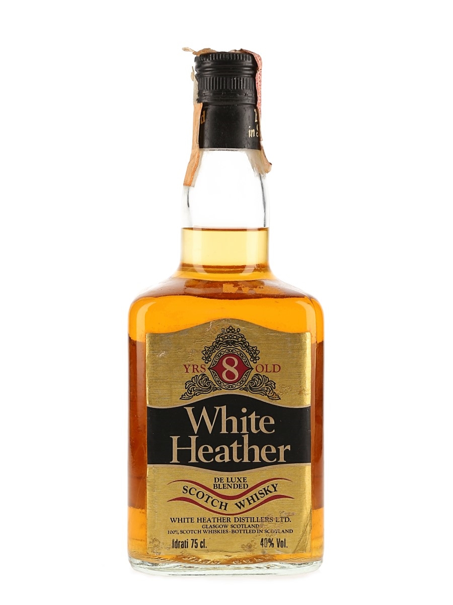 White Heather 8 Year Old Bottled 1980s - Fratelli Rinaldi 75cl / 40%
