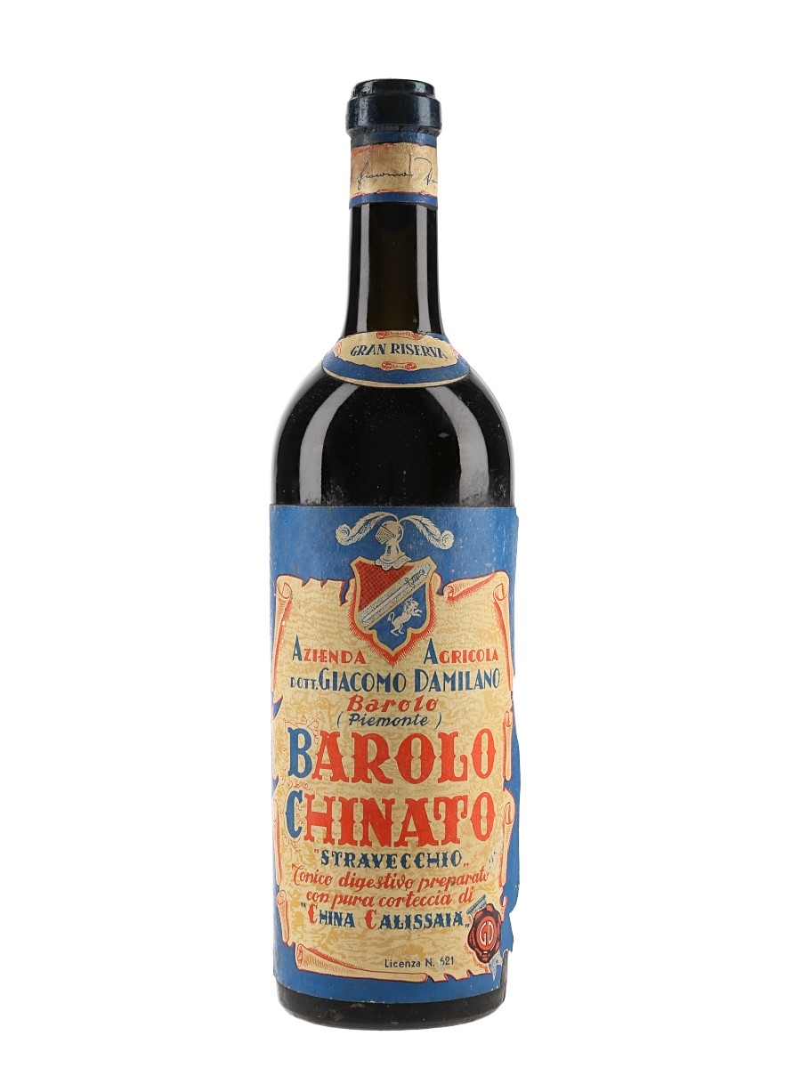 Damilano Barolo Chinato Stravecchio Gran Riserva Bottled 1960s 72cl