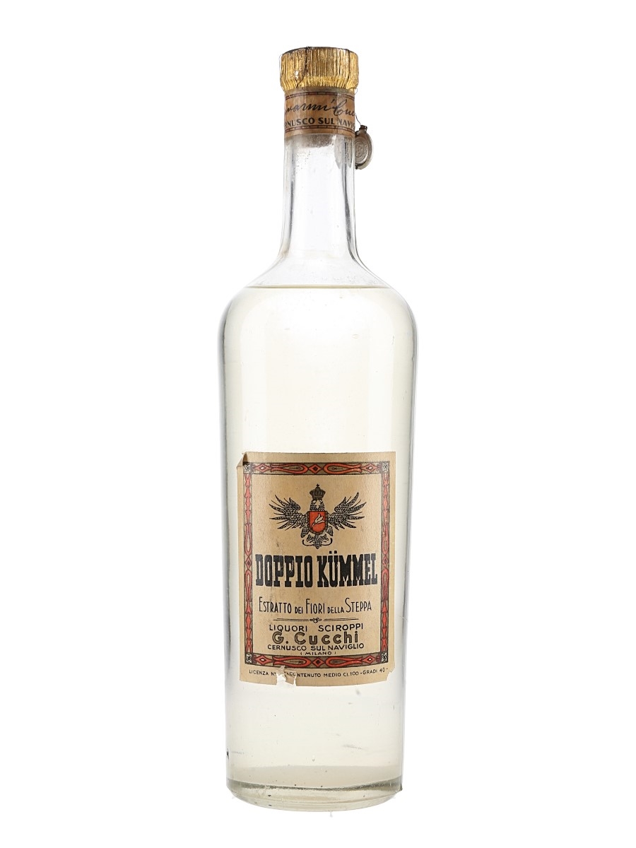 Cucchi Kummel Doppio Bottled 1950s 100cl / 40%
