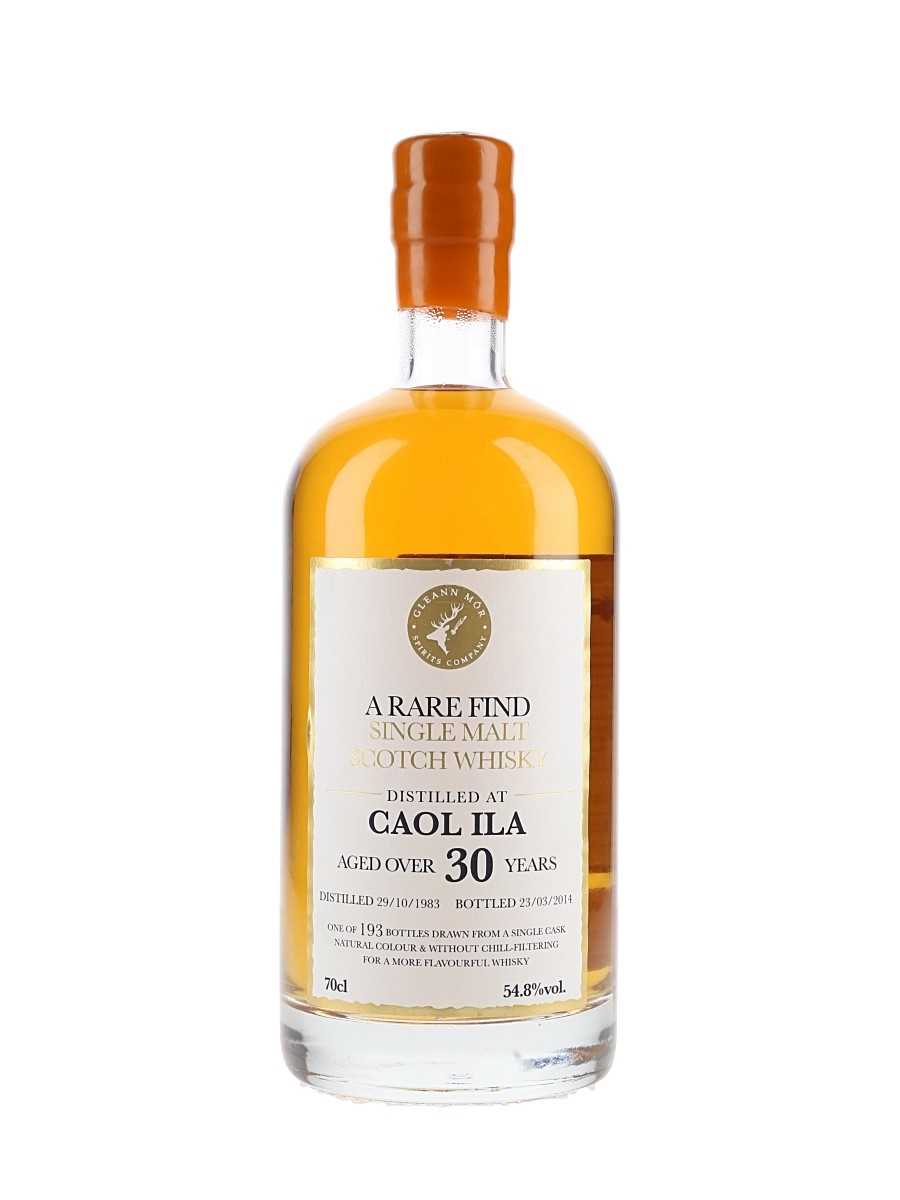 Caol Ila 1983 30 Year Old A Rare Find Bottled 2014 - Gleann Mor 70cl / 54.8%