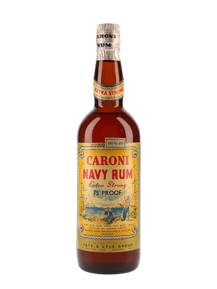 Caroni Navy Rum Bottled 1960s 75.7cl / 43%