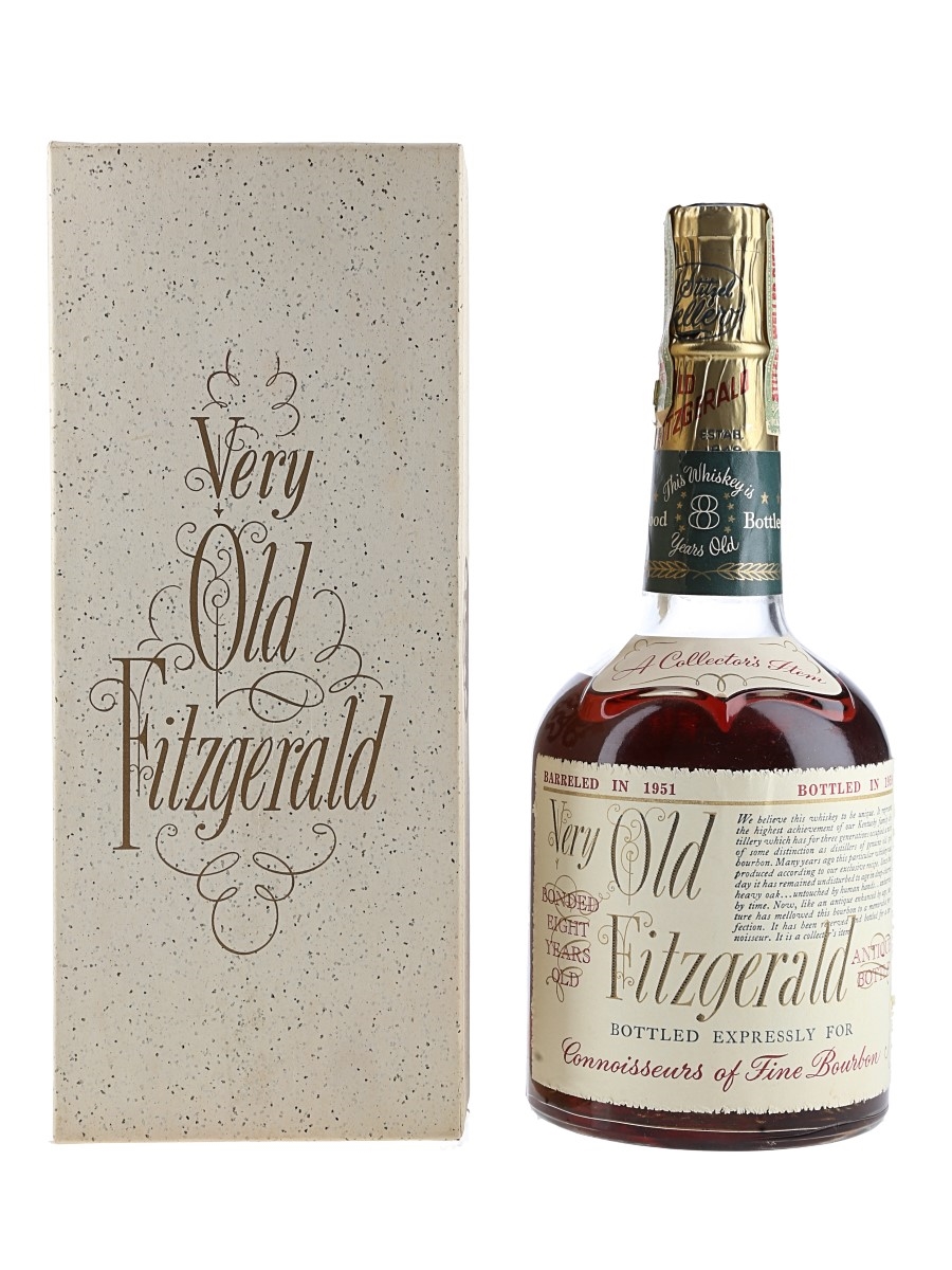 Very Old Fitzgerald 8 Year Old 1951 Bottled In Bond Bottled 1959 - Stitzel-Weller 75cl / 50%