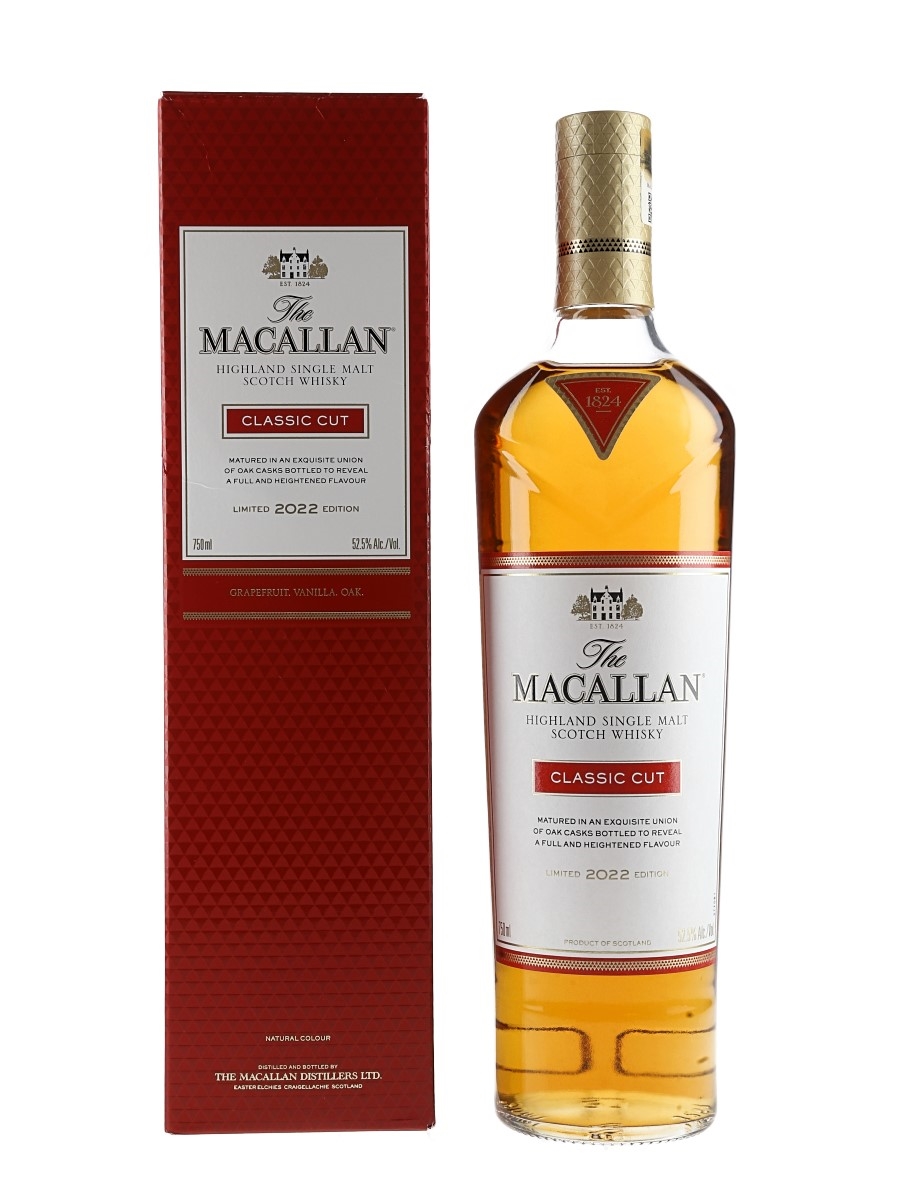 Macallan Classic Cut Limited 2022 Edition - Edrington Americas 75cl / 52.5%