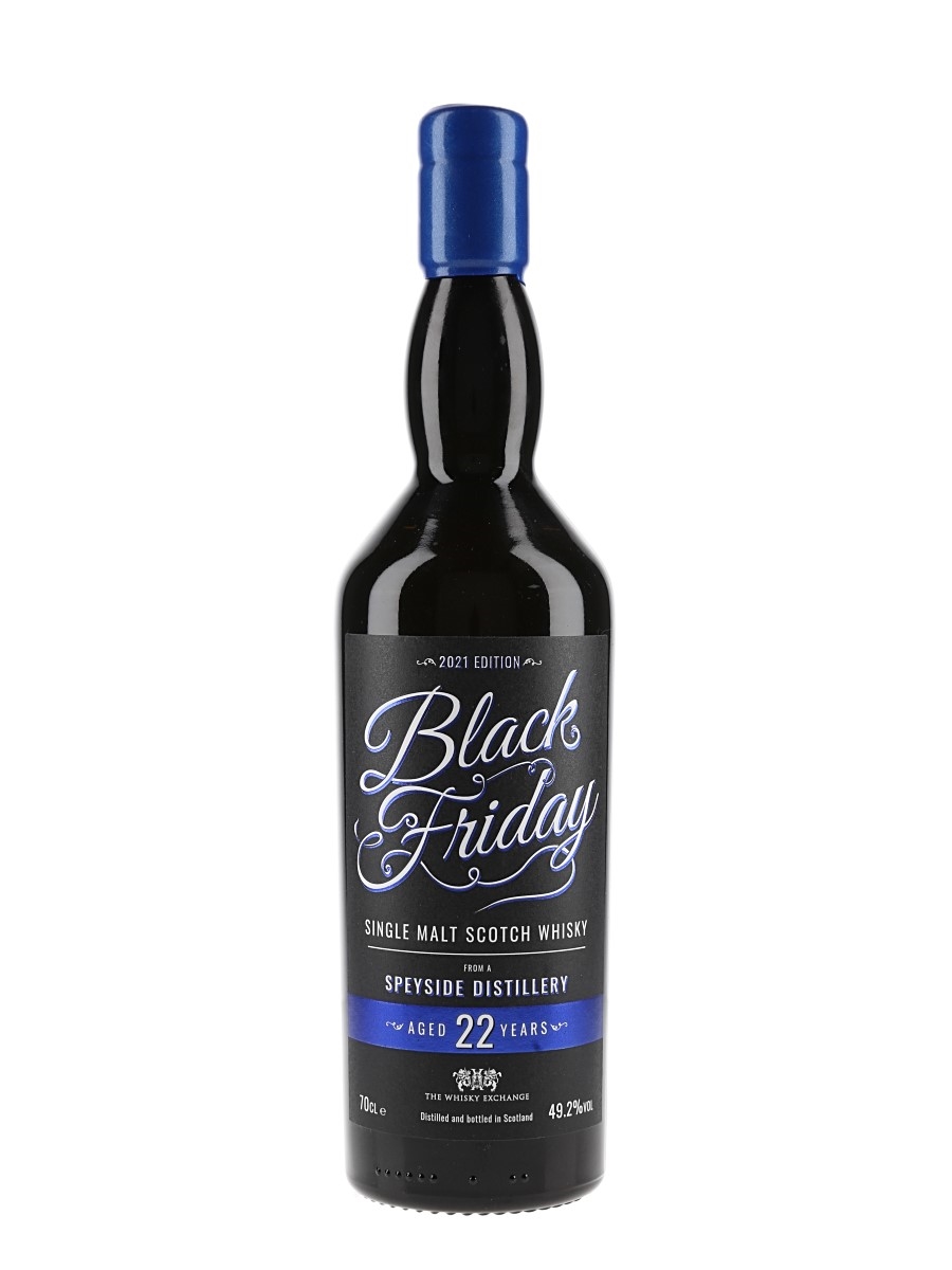 Black Friday 22 Year Old 2021 Edition - The Whisky Exchange 70cl / 49.2%