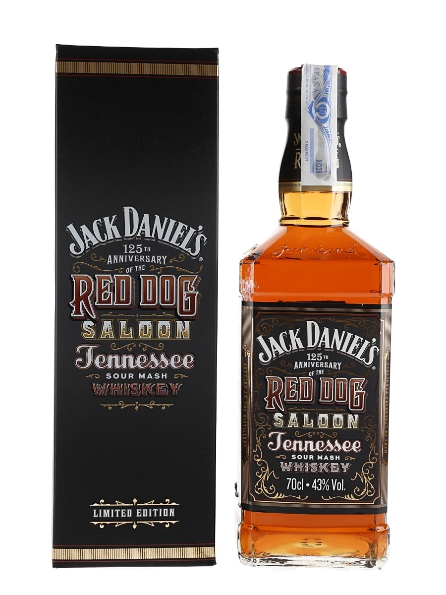 Jack Daniel's Old No 7 125th Anniversary Red Dog Saloon 70cl / 43%