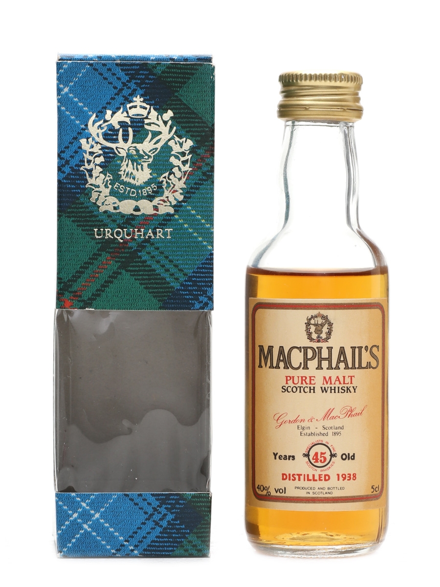 Macphail's 1938 45 Year Old 5cl / 40%