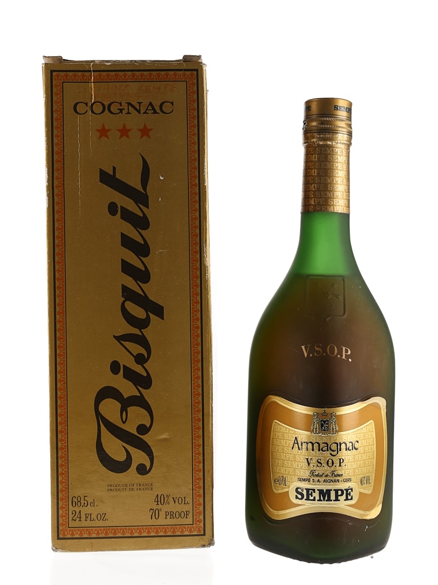 Sempe VSOP Armagnac Bottled 1970s-1980s 68.5cl / 40%